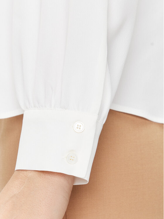 Marella Marella Blusa Aguzze 2331160536200 Écru Regular Fit