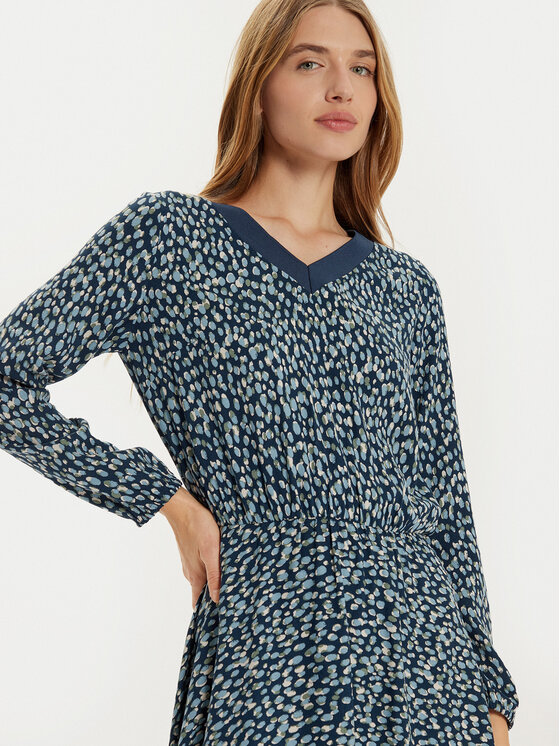 Tatuum Tatuum Повсякденна сукня Splati T2420.192B Cиній Regular Fit