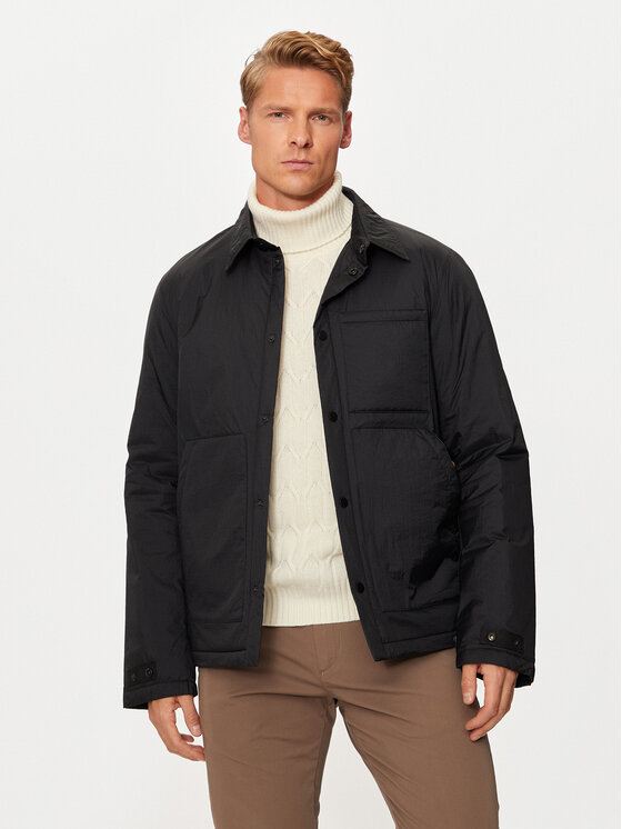 United Colors Of Benetton United Colors Of Benetton Demisezoninė striukė 2SCBUN05N Juoda Regular Fit