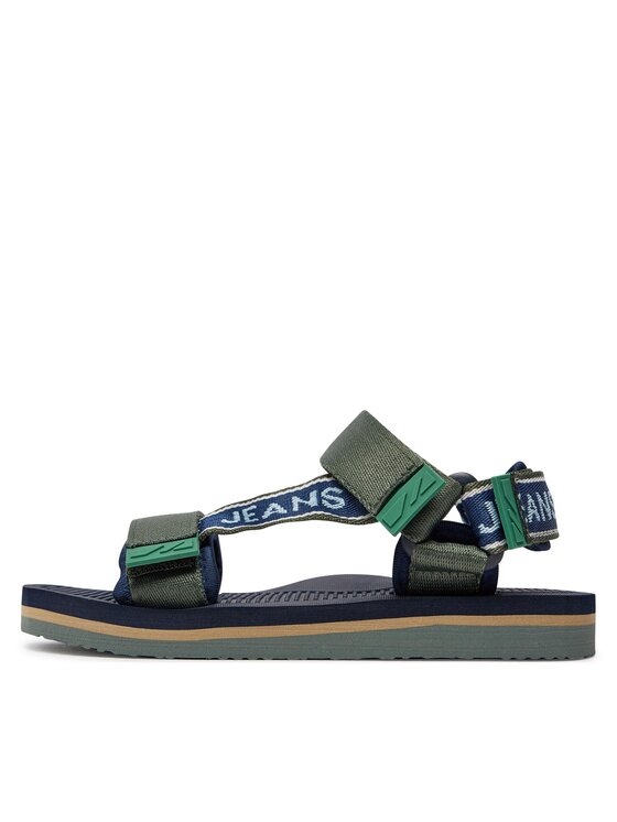 Pepe Jeans Pepe Jeans Sandaalid Pool One B PBS70063 Khakivärviline