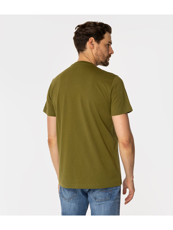 Lee Cooper Lee Cooper T-Shirt HERO7 FADE Zielony Regular Fit