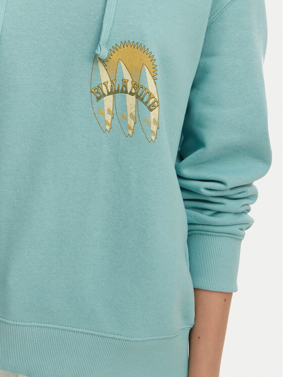 Billabong Billabong Felpa Ready And Set EBJSF00184 Turchese Loose Fit