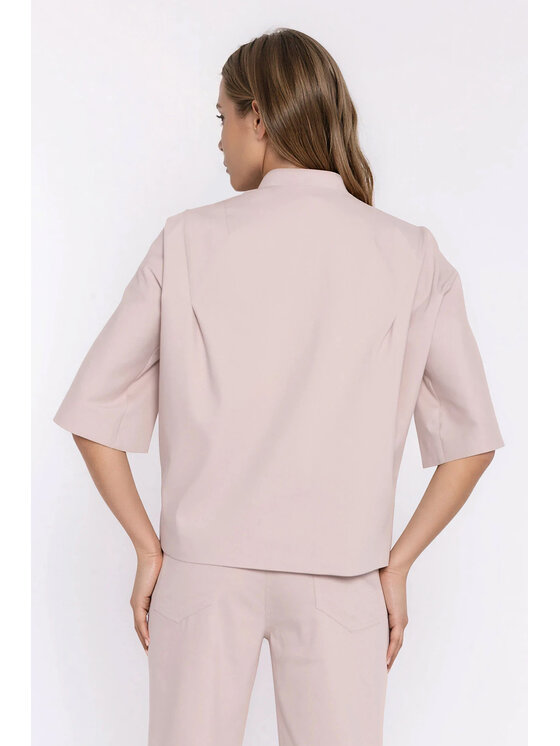 NIFE NIFE Marynarka Z101 Beżowy Modern Relaxed Fit