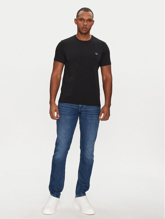 Emporio Armani Underwear Emporio Armani Underwear 2 marškinėlių komplektas EM000391 AF10776 MC005 Juoda Regular Fit