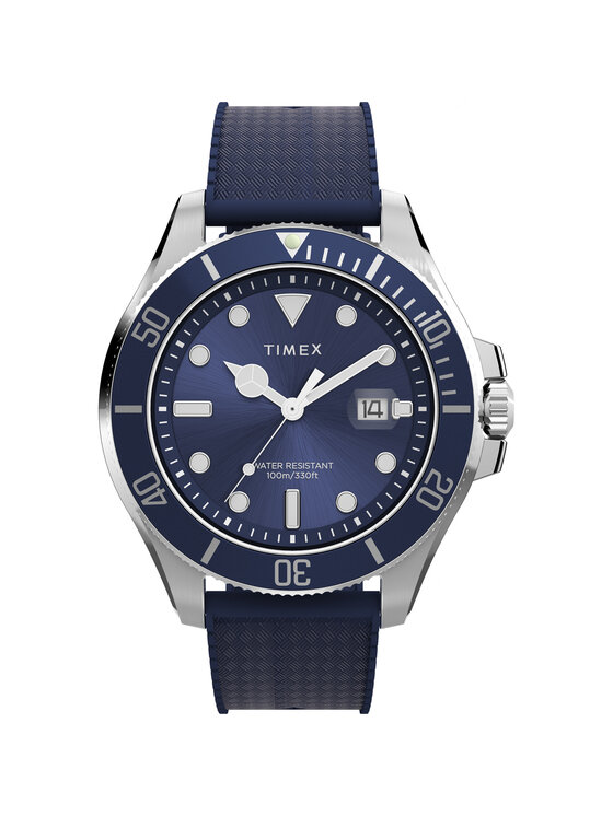 Timex Timex Zegarek TW2Y05000 Niebieski