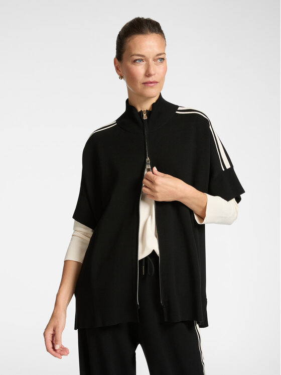 Elena Mirò Elena Mirò Cardigan S734Z000009N0A4 Nero Regular Fit