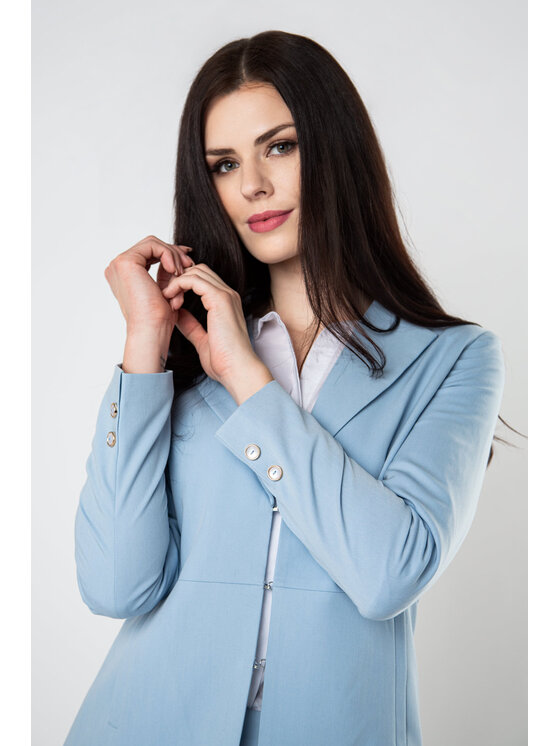 QUIOSQUE QUIOSQUE Sako RAVENNA BLAZER Modrá Regular Fit