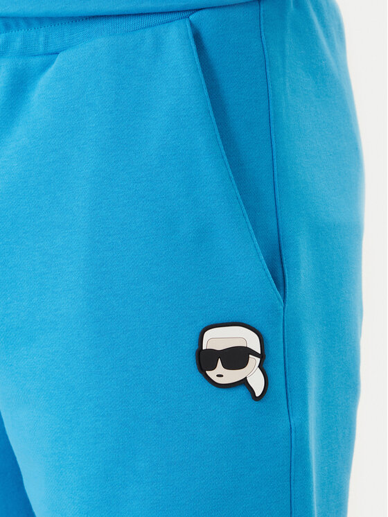 KARL LAGERFELD KARL LAGERFELD Спортивні шорти 705019 562900 Голубий Regular Fit