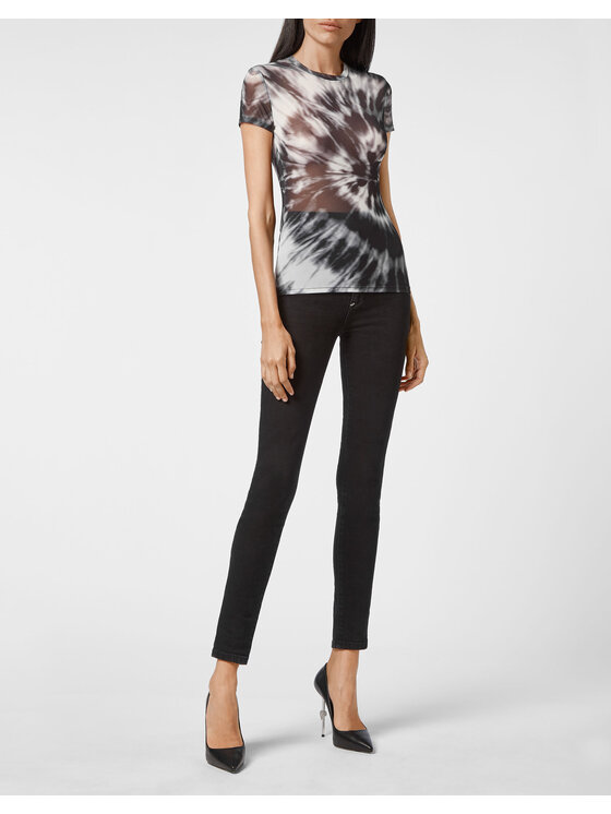 PHILIPP PLEIN PHILIPP PLEIN T-shirt 7251 Nero Skin Tight Fit