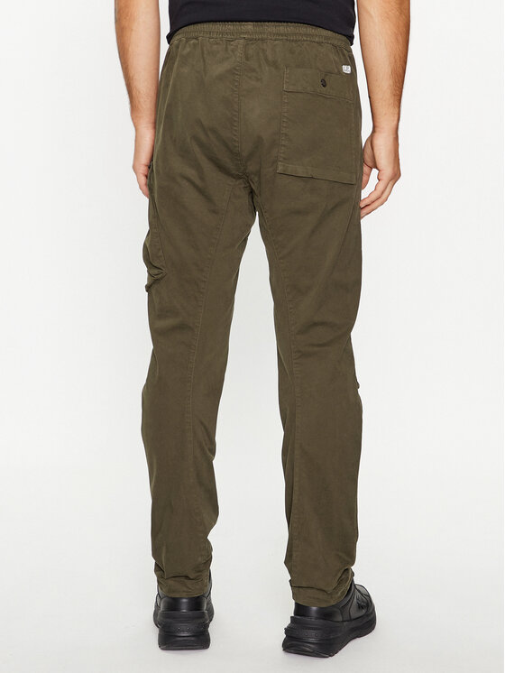 C.P. Company C.P. Company Hlače iz tkanine 15CMPA111A 005529G Zelena Regular Fit