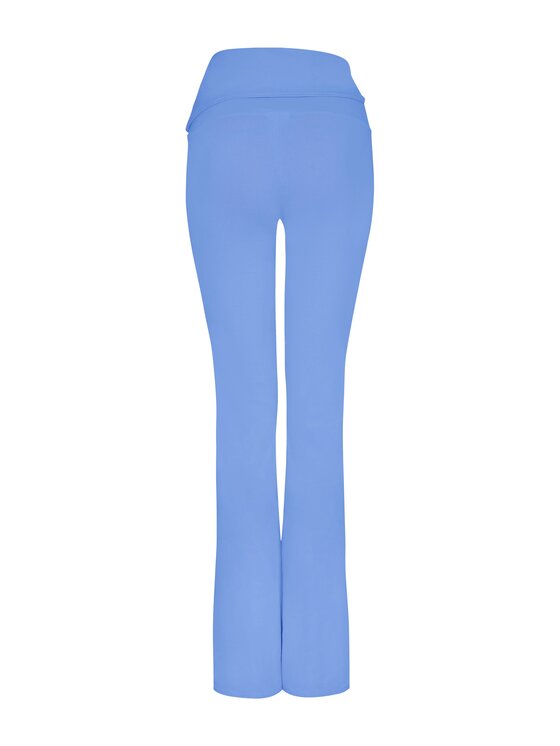 Style Republic Style Republic Legginsy Foldover Pants Niebieski jasny Athletic Fit