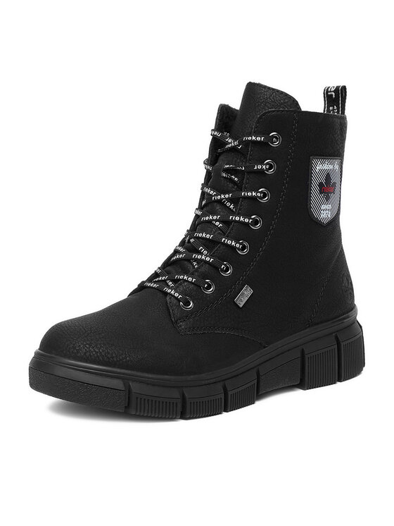 Rieker Rieker Schnürschuhe CEO-X3410-00 Schwarz