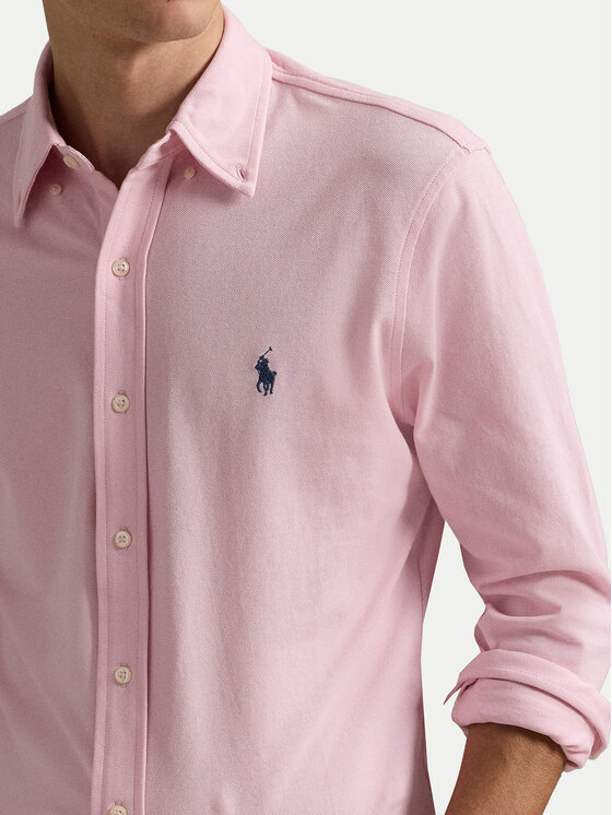 Polo Ralph Lauren Polo Ralph Lauren Marškiniai Classics 710654408049 Rožinė Regular Fit
