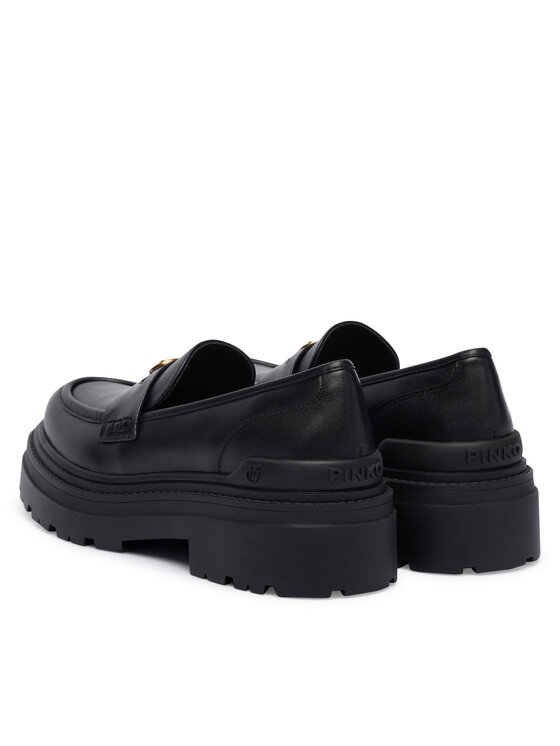 PINKO PINKO Loafersy Mia 24 SD0403 P001 Černá