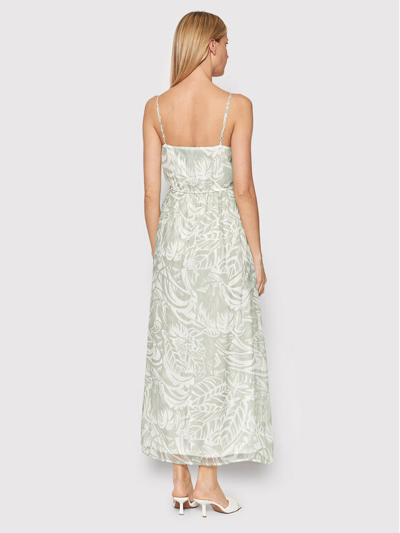Vero Moda Vero Moda Φόρεμα καλοκαιρινό Kaya 10267375 Πράσινο Regular Fit