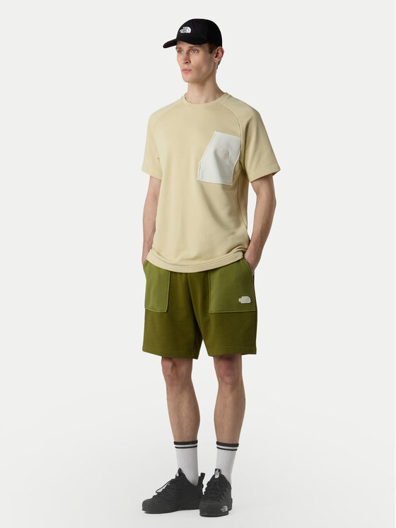 The North Face The North Face Marškinėliai Terry NF0A8C28 Smėlio Relaxed Fit