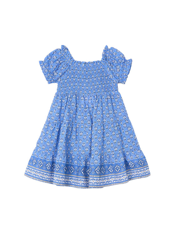 Mayoral Mayoral Sommerkleid 3932 Blau Regular Fit