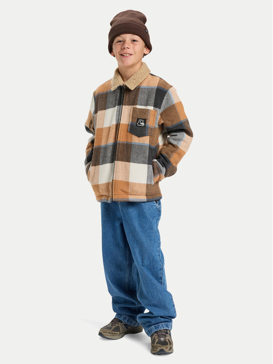 Quiksilver Quiksilver Демісезонна куртка Harrington EQBJK03346 Бежевий Regular Fit