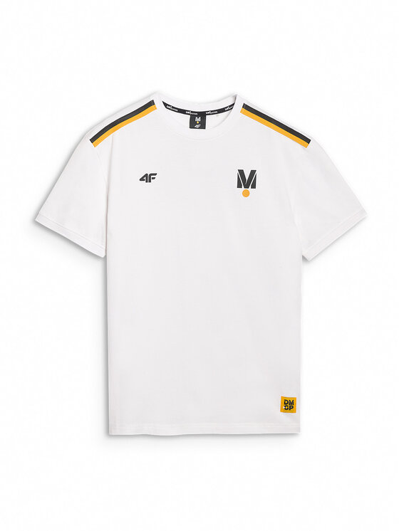 4F 4F T-Shirt SPECIAL ORDER Biały Regular Fit