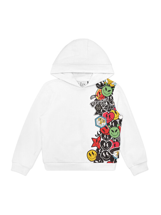 PHILIPP PLEIN PHILIPP PLEIN Felpa 19987 Bianco Regular Fit