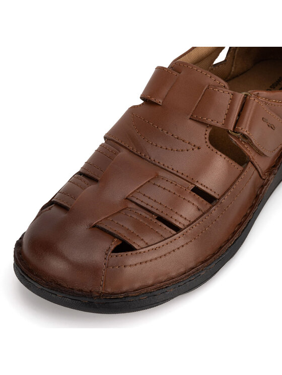 Go Soft Go Soft Sandalen ROMA-02 MI18 Braun