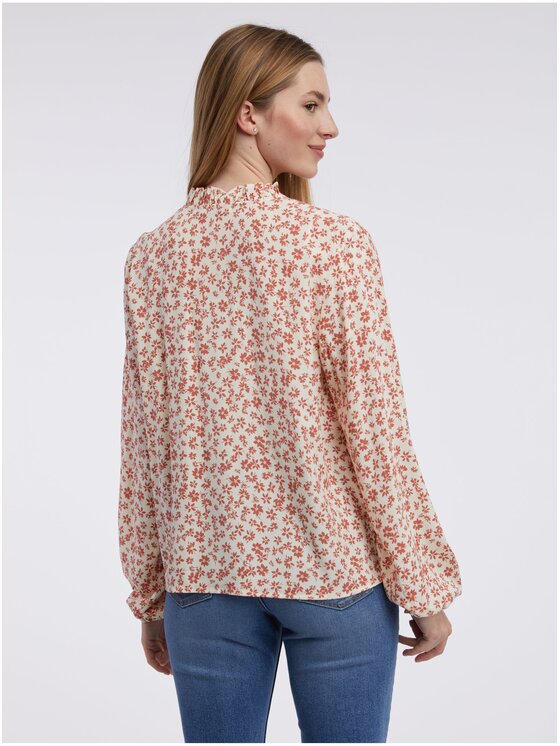 Orsay Orsay Bluzka 650249330000__38 Bordowy Regular Fit