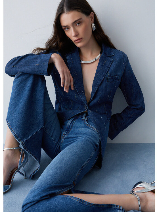 Liu Jo Liu Jo Giacca da abito UA6107D031578033 Azzurro chiaro Regular Fit