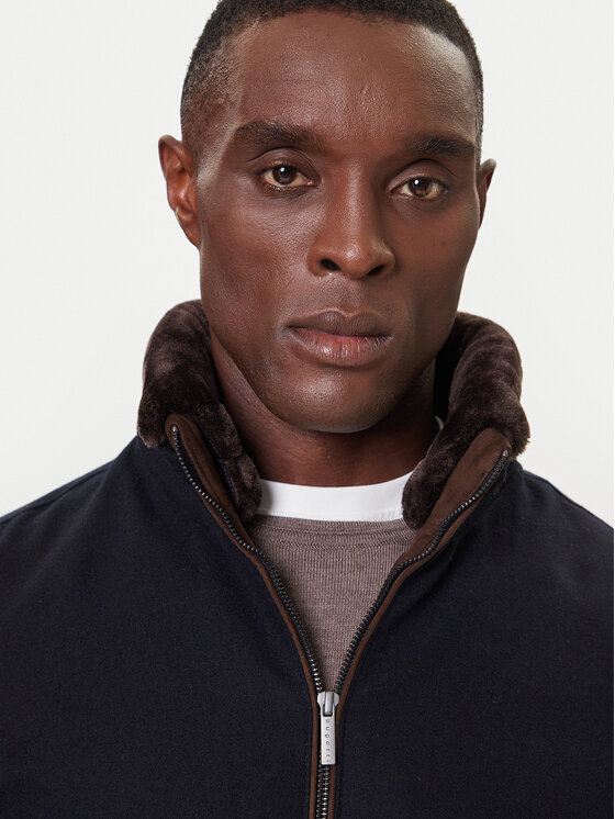 Bugatti Bugatti Übergangsjacke 7600-85557D Dunkelblau Regular Fit