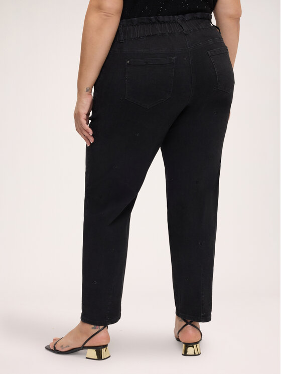 Fiorella Rubino Fiorella Rubino Jeans P430T105361N033 Nero Regular Fit