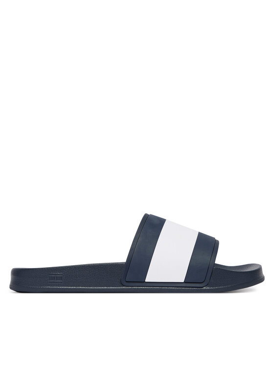Tommy Hilfiger Tommy Hilfiger Şlapi Core Hilfiger Flag Pool Slide FM0FM05798 Albastru