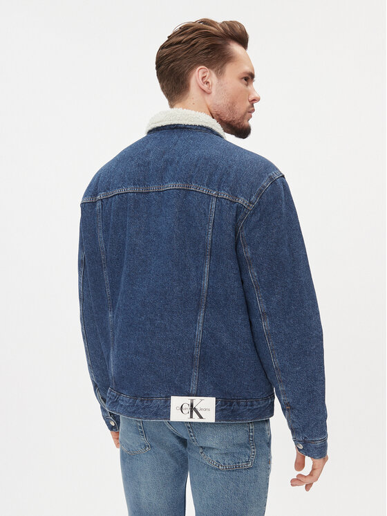 Calvin Klein Jeans Calvin Klein Jeans Džínsová bunda 90's J30J323905 Modrá Regular Fit