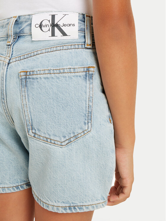 Calvin Klein Jeans Calvin Klein Jeans Kratke traperice IG0IG02369 Svijetloplava Regular Fit