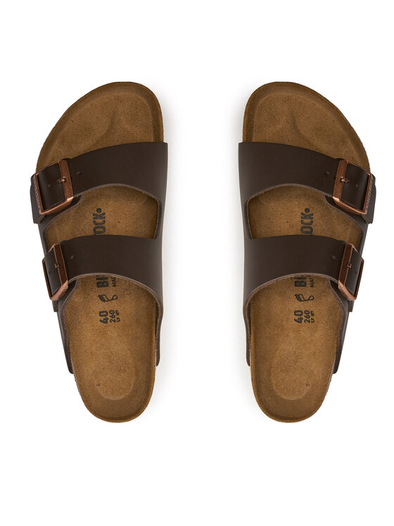 Birkenstock Birkenstock Natikači Arizona 051101 Rjava