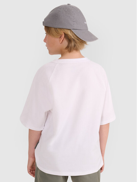 4F 4F T-Shirt URBAN COMMUTER Biały Oversize