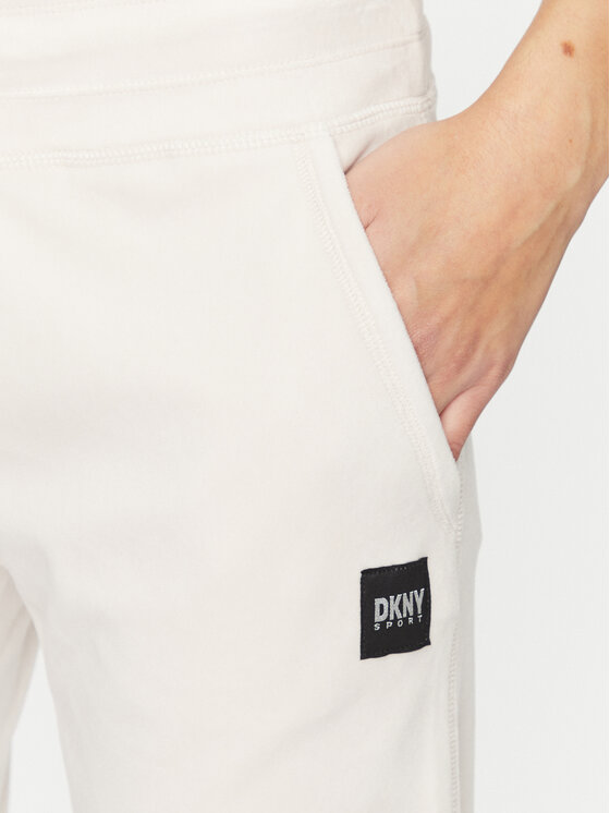 DKNY Sport DKNY Sport Spodnie dresowe DP3P1854 Beżowy Regular Fit
