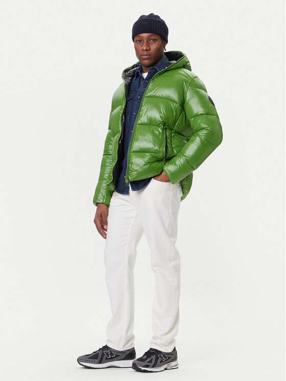 Save The Duck Save The Duck Зимно яке D31280M LOVE21 Зелен Regular Fit