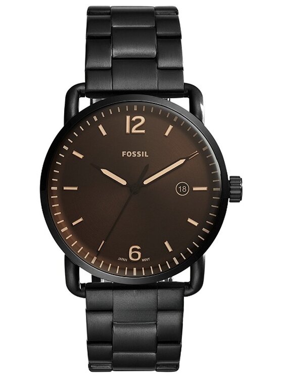 Fossil Fossil Zegarek FS5277 Czarny