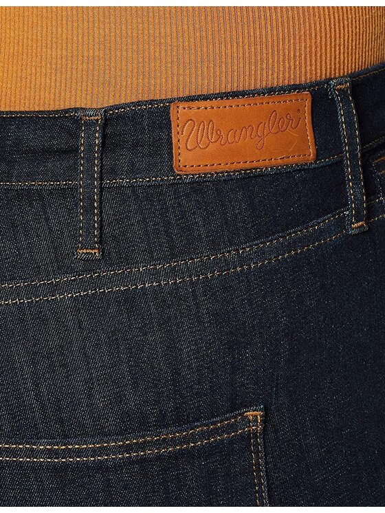 Wrangler Wrangler Jeansy SKINNY PLUS Niebieski Skinny Fit