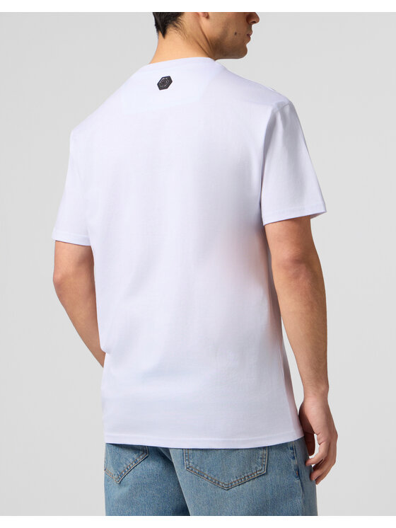 PHILIPP PLEIN PHILIPP PLEIN T-Shirt 29028 Biały Regular Fit