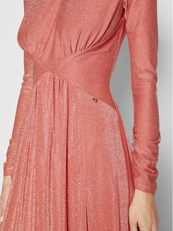 Liu Jo Liu Jo Abendkleid IA1067 J6023 Orange Regular Fit