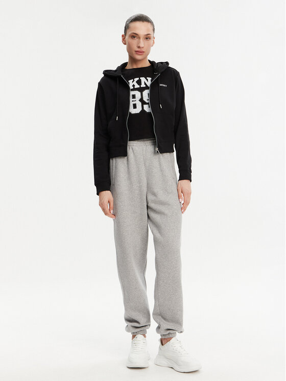 DKNY Sport DKNY Sport Majica dugih rukava DP5J9588 Crna Regular Fit