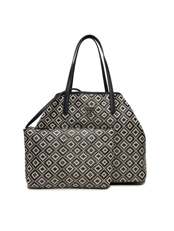 Geantă Guess Vikky II Large Tote HWWR93 18290 Negru