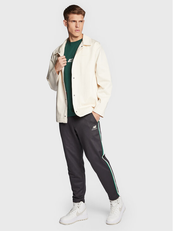 New Balance New Balance Μπουφάν μεταβατικό Athletics Nature State MJ23552 Μπεζ Relaxed Fit