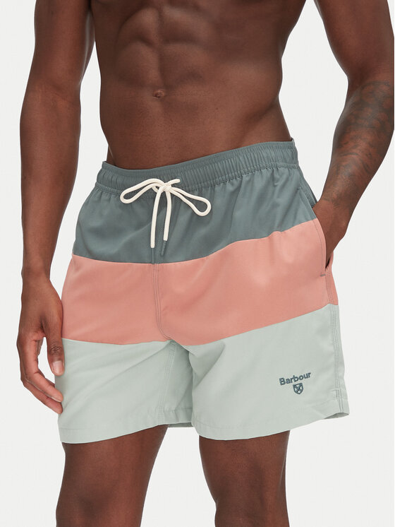 Barbour Barbour Pantaloncini da bagno Dale MSW0094TE31 Multicolore Regular Fit