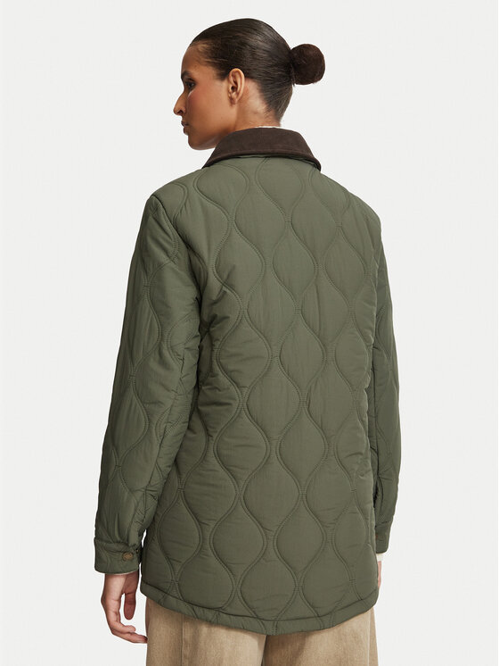 Hunter Hunter Demisezoninė striukė HARW0027262 Chaki Regular Fit