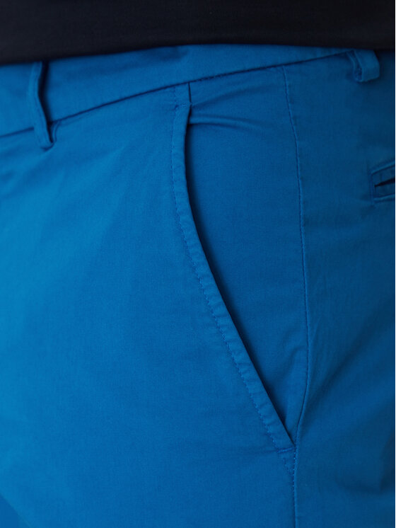 Hechter Paris Hechter Paris Šortky z materiálu 26664 151365 Modrá Regular Fit