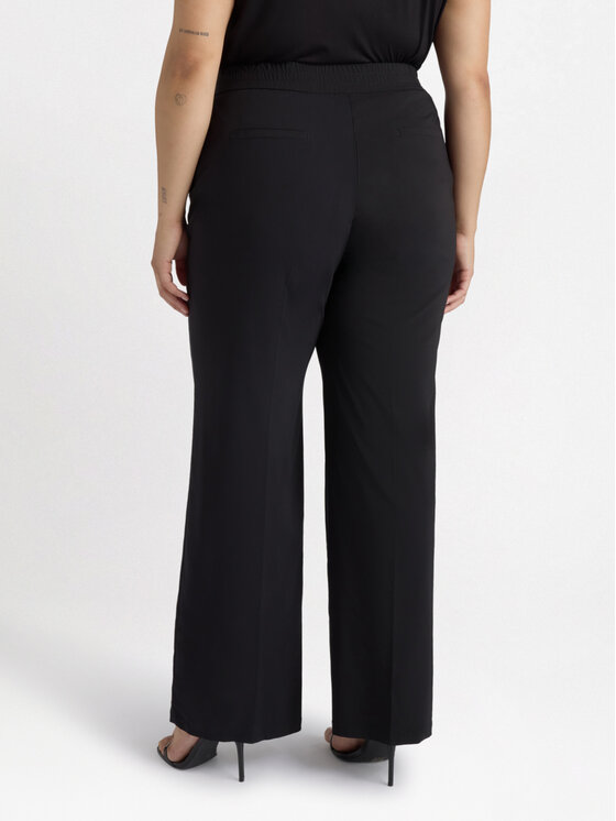 Fiorella Rubino Fiorella Rubino Pantaloni di tessuto P707L002166N033 Nero Regular Fit