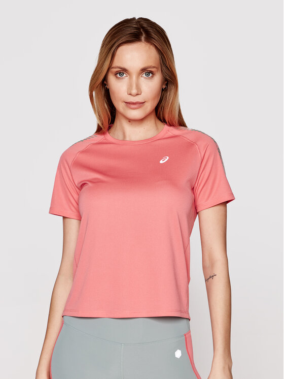 Asics Koszulka techniczna Icon Ss 2012B044 Różowy Regular Fit