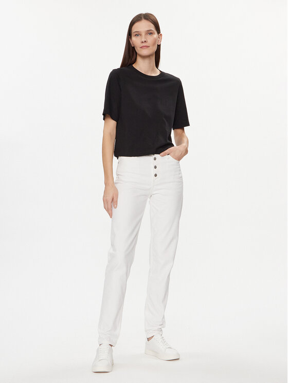 Calvin Klein Jeans Calvin Klein Jeans Traperice J20J222765 Bijela Mom Fit