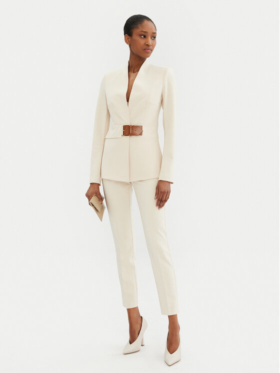 Rinascimento Rinascimento Sakko CFC0122879003 Beige Regular Fit